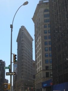 Flatiron building - home to publishers including Macmillan and Bloomsbury